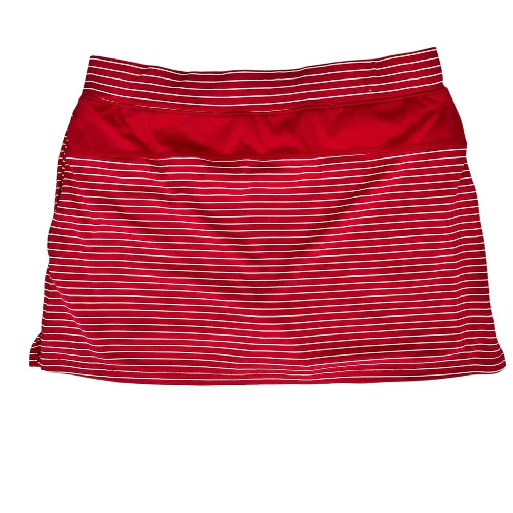 Izod Womens Pickleball Tennis Skorts Large Red Activewear Casual Golf Athleisure